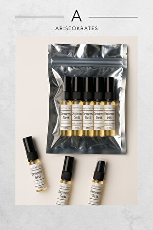 Kadın Parfüm Deneme Seti - 5 x 3ML
