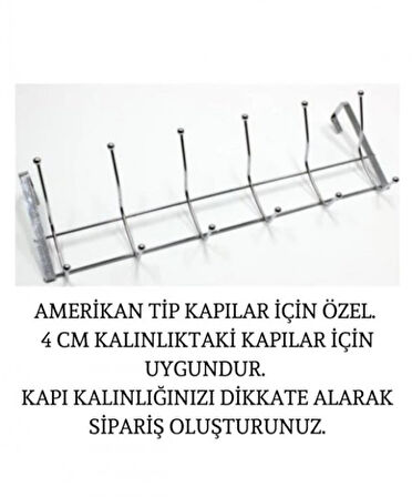 KROM MİSKETLİ KAPI ARKASI AMERİKAN ASKI 12Lİ