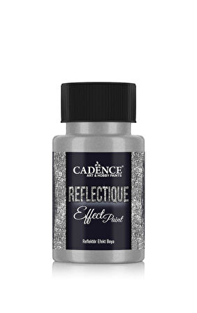 REFLEKTÖR EFEKT BOYA REF-02 GÜMÜŞ 50ML