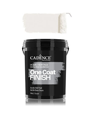 OCF01 Papatya Beyazı Akrilik Duvar Boyası - One Coat Finish 2.5LT