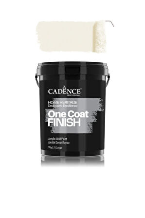 OCF02 Vanilya Beyazı Akrilik Duvar Boyası - One Coat Finish 2.5LT