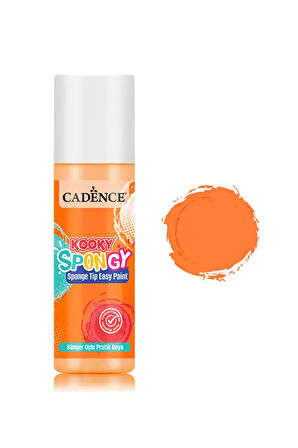 SPN03 Turuncu Spongy Sünger Uçlu Pratik Boya 100ML