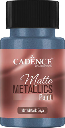 MAT METALİK BOYA MMB-21 KOYU TURKUAZ 50ML