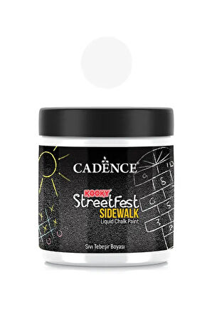 SF01 Beyaz Sıvı Tebeşir Boyası 250ML - Cadence Kooky Streetfest