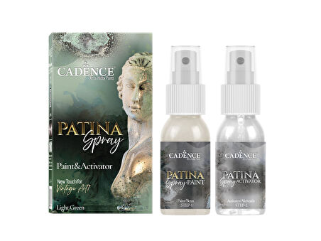 PATİNA SPREY SET 1 ( AÇIK YEŞİL ) 50ML+50ML