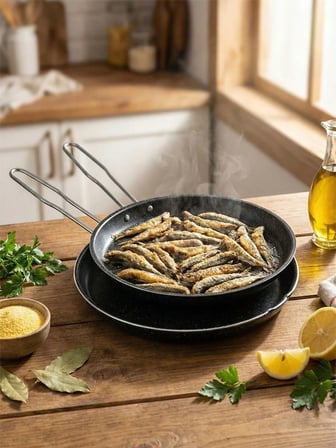 Master Chef İkiz Balık Tavası 32 Cm – Mutfaklarda Profesyonel