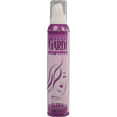 Akat Gardi Saç Köpüğü 200ML Ultra Mousse Mor