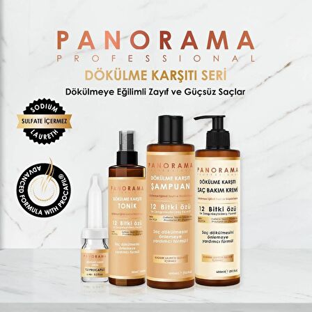 Panorama Professional Dökülme Karşıtı Şampuan 400 ml / Biotin Caffein Zinc Niacin Provitamin B5