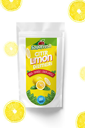 Saga Fresh Dondurularak Kurutulmuş Limon Dilimleri (15g)