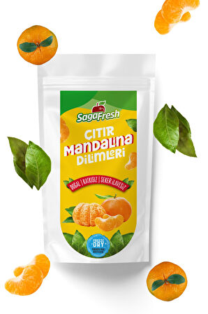 Saga Fresh Dondurularak Kurutulmuş Mandalina Dilimleri (15g)