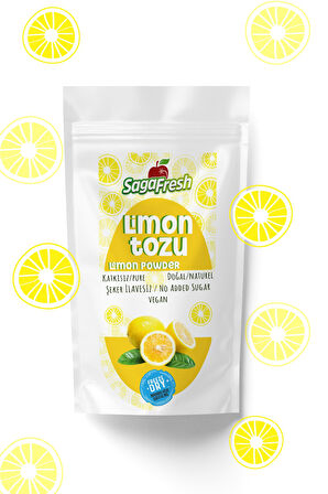 Saga Fresh Dondurularak Kurutulmuş Limon Tozu (25g)