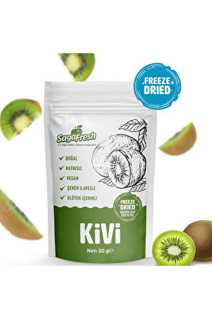 Dondurularak Kurutulmuş Meyve 3'lü Set 1 (Çilek 15g, Muz 30g, Kivi 20g)