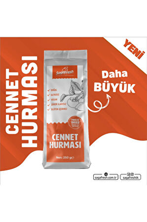 Dondurularak Kurutulmuş Cennet Hurması Dilimleri 250g