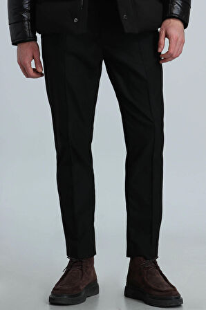 Lufian Erkek Cosel Jogger Slim Fit Pantolon 112190290 Siyah