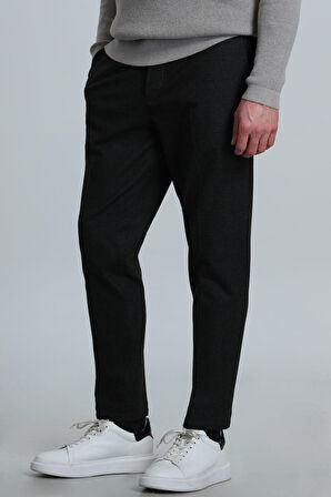Frank Spor Erkek Chino Pantolon Slim Fit Antrasit