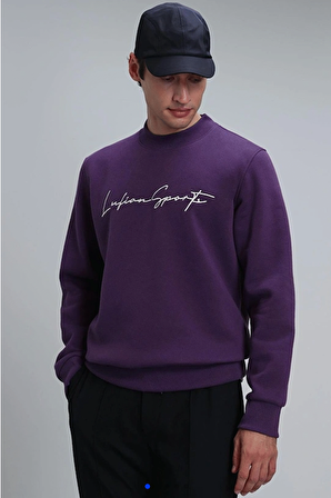 Lowe Erkek Sweatshirt Mürdüm