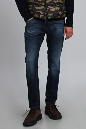 Peter Smart Jean Erkek Pantolon Regular Fit Mavi