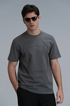 Mabel Modern Grafik T- Shirt Zeytin Yeşili