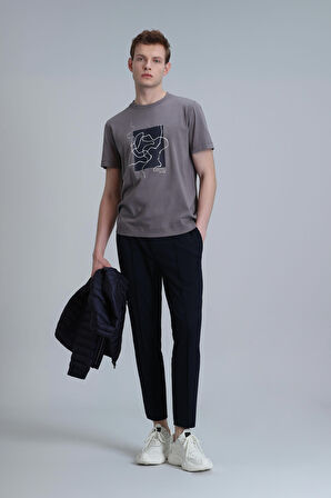 Nally Modern Grafik T- Shirt Vizon