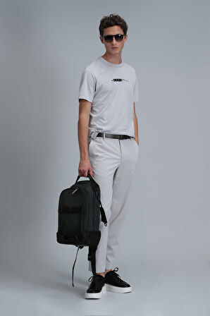 Kane Modern Grafik T-Shirt Taş