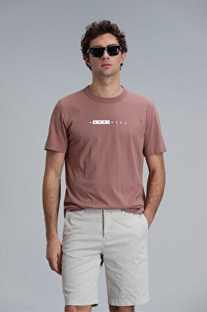 Kane Modern Grafik T-Shirt Tarçın