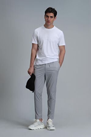 Gold Modern Grafik T- Shirt Beyaz