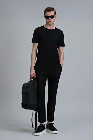 Junya Erkek Basic Tişört Siyah