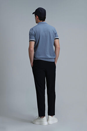 Lufian Erkek Glen Smart Chino Slim Fit Pantolon 111190323 Lacivert