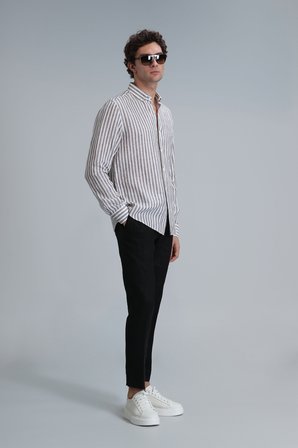 Karl Spor Erkek Chino Pantolon Slim Fit Siyah