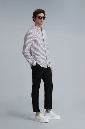 Karl Spor Erkek Chino Pantolon Slim Fit Siyah