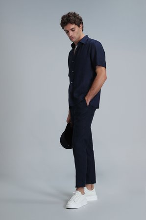 Karl Spor Erkek Chino Pantolon Slim Fit Lacivert