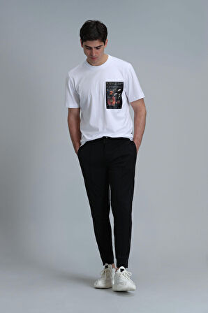 Lufian Erkek Pito Jogger Tailored Fit Pantolon 111190330 Siyah