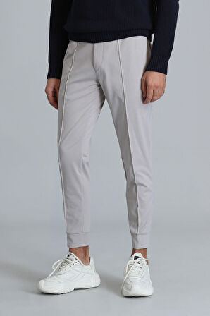 Lufian Erkek Pito Jogger Tailored Fit Pantolon 111190330 Taş