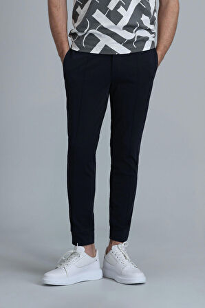 Lufian Erkek Pito Jogger Tailored Fit Pantolon 111190330 Lacivert