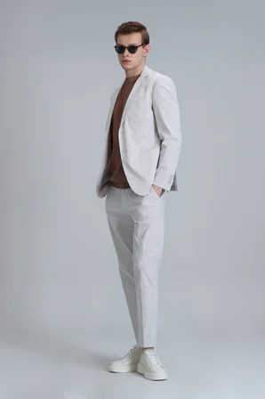Cosby Spor Erkek Blazer Ceket Slim Fit Bej