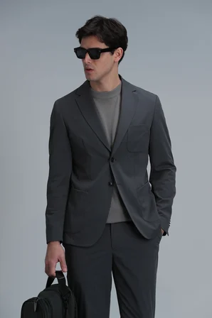 Mex Spor Erkek Blazer Ceket Slim Fit Yeşil