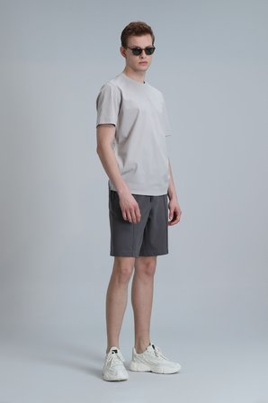 Chrıs Spor Erkek Chino Şort Slim Fit Nefti Yeşil