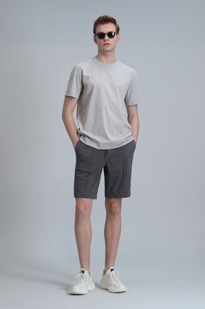 Chrıs Spor Erkek Chino Şort Slim Fit Nefti Yeşil