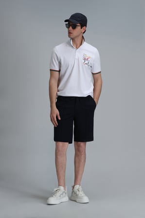 Kıng Smart Erkek Polo Tişört Beyaz