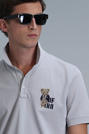 Crystal Smart Erkek Polo Tişört Taş