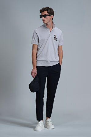 Crystal Smart Erkek Polo Tişört Taş