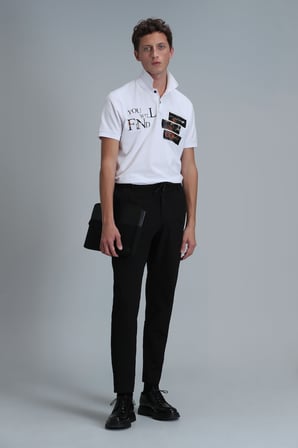 Mandy Smart Erkek Polo Tişört Beyaz
