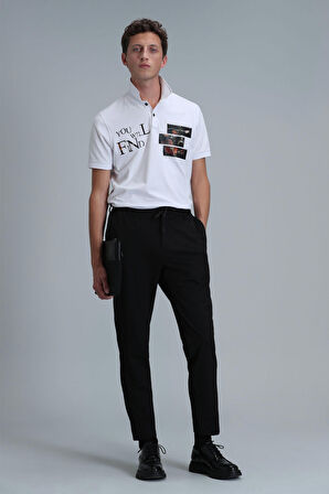 Lufian Erkek Mandy Smart Polo T-Shirt 111040178 Beyaz