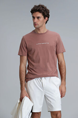 Tony Modern Grafik T- Shirt Tarçın