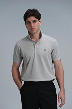 Lufian Erkek Laon Smart Polo T-Shirt 111040164 Bej