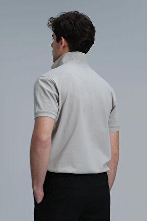 Lufian Erkek Laon Smart Polo T-Shirt 111040164 Bej
