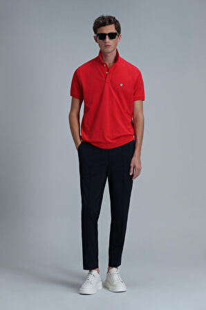 Lufian Erkek Laon Smart Polo T-Shirt 111040164 Kırmızı