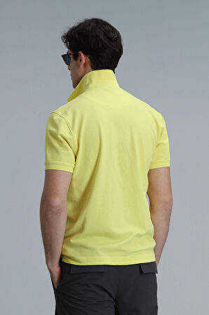 Lufian Erkek Laon Smart Polo T-Shirt 111040164 Sarı