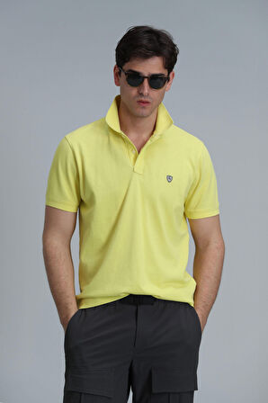 Lufian Erkek Laon Smart Polo T-Shirt 111040164 Sarı