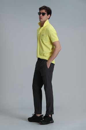 Laon Smart Erkek Polo Tişört Slim Fit Sarı